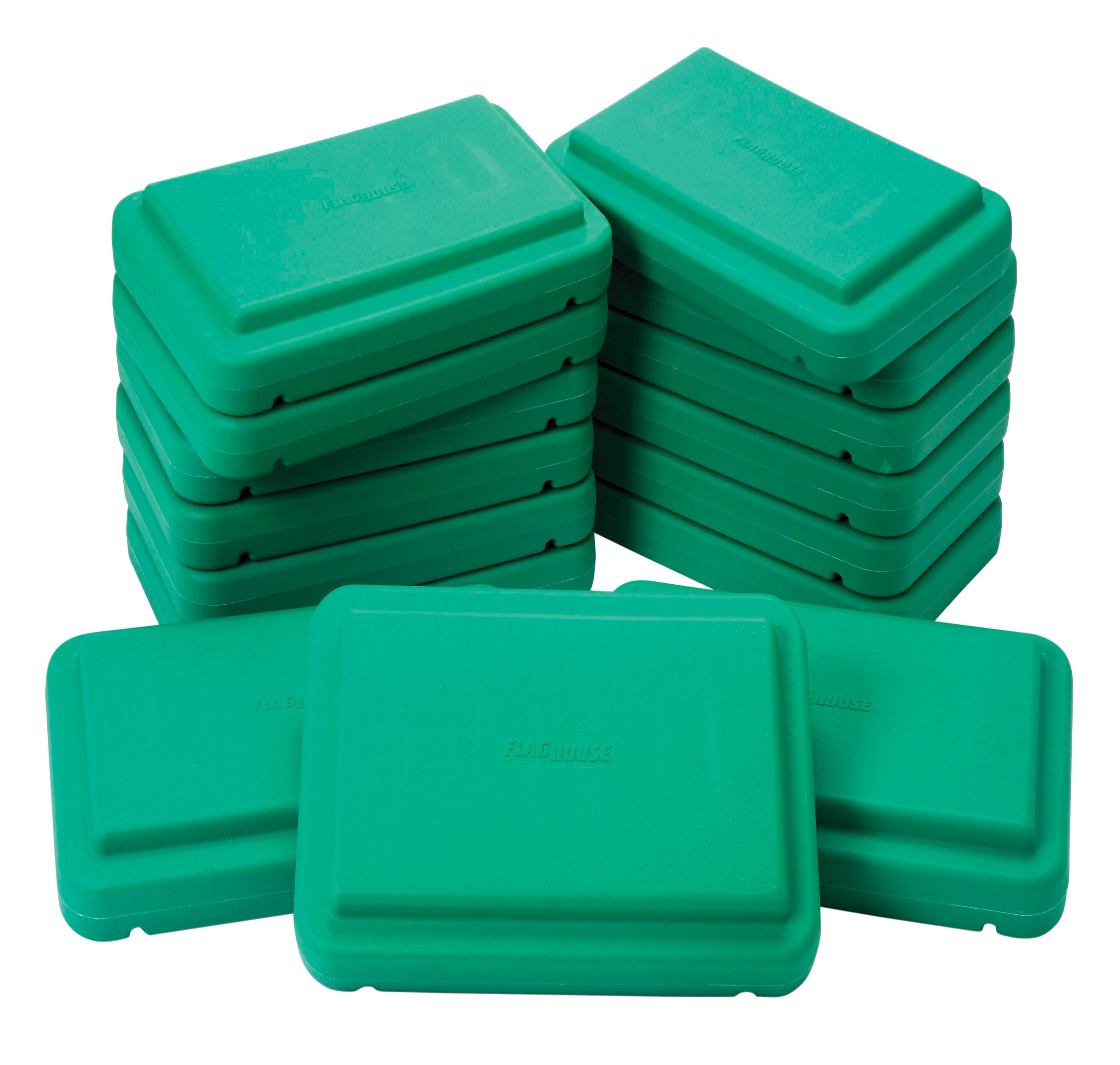 FlagHouse Fitness Step, 4 Inches, Green, Set of 15 2123839